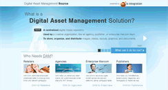 Desktop Screenshot of digitalassetmanagementsolution.com